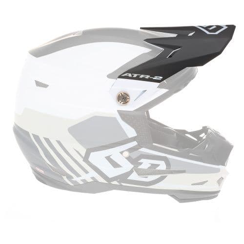 6D ATR-2Y Youth Helmet Visor Target Weiß