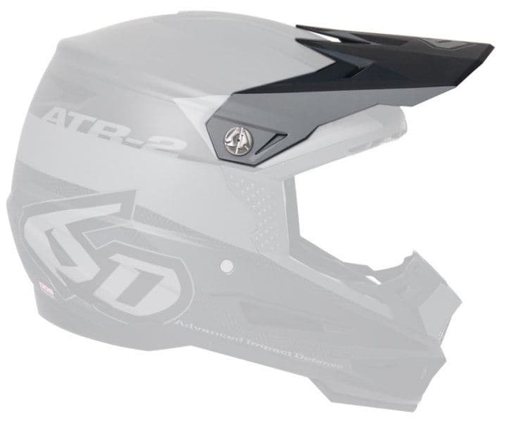 6D Helm ATR-2 Helmklep Metric Zwart