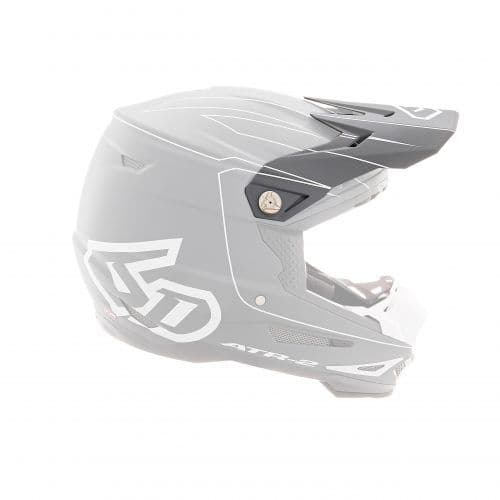 6D Helmklep ATR-2 Helmklep Recon Grijs/Wit