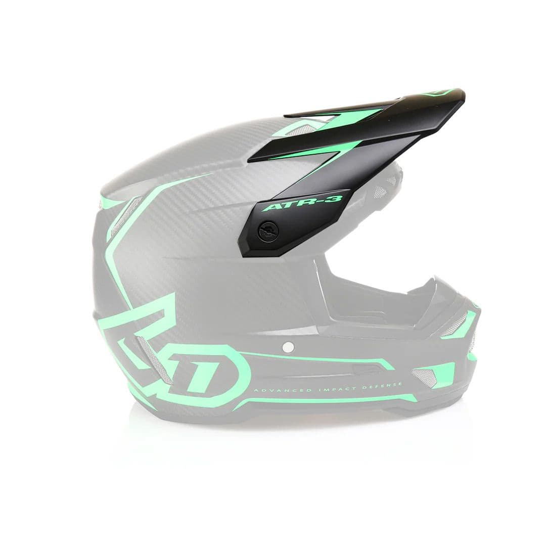 6D Helm ATR-3 Helmklep Nova Matte Groen