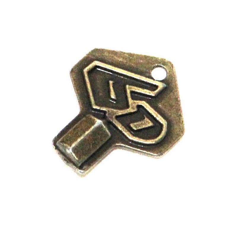 6D Helmklep Key