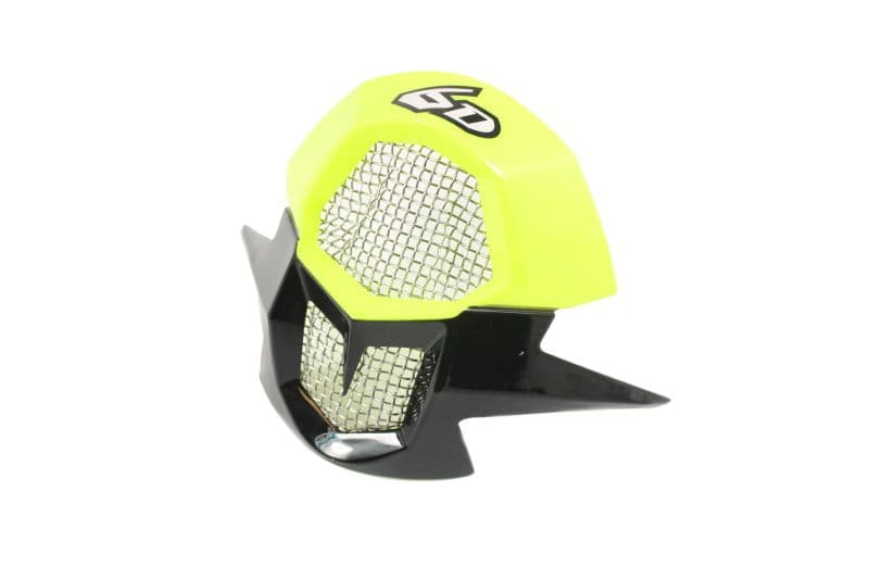 6D Helmet Mouthpiece Pilot Neon Yellow/Black/Blue