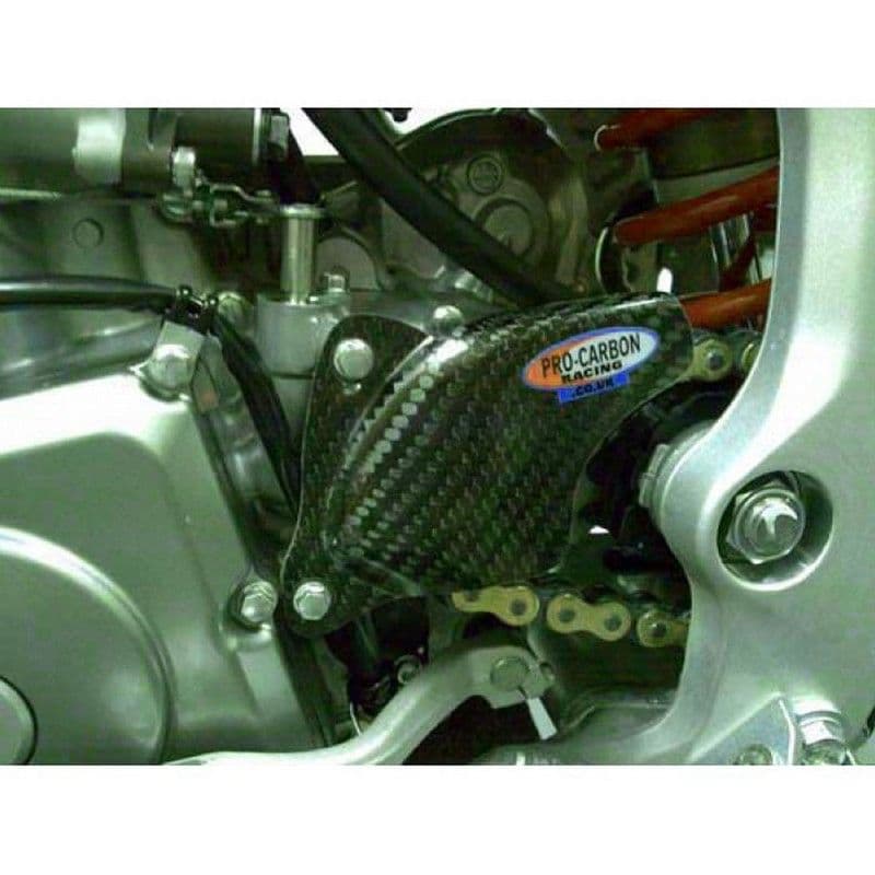 *Pro Carbon Front Sprocket Cov. KX450F 09-18 KX250F 17-..