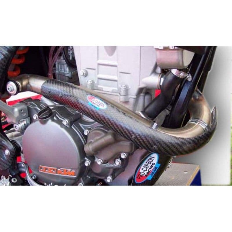 *Pro Carbon Uitlaatbeschermer SX250F 08-10