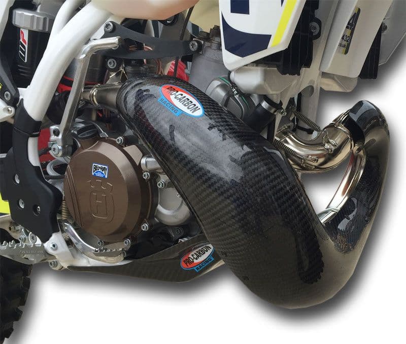 *Pro Carbon Uitlaatbeschermer SX350F 16-18 FC350 16-18