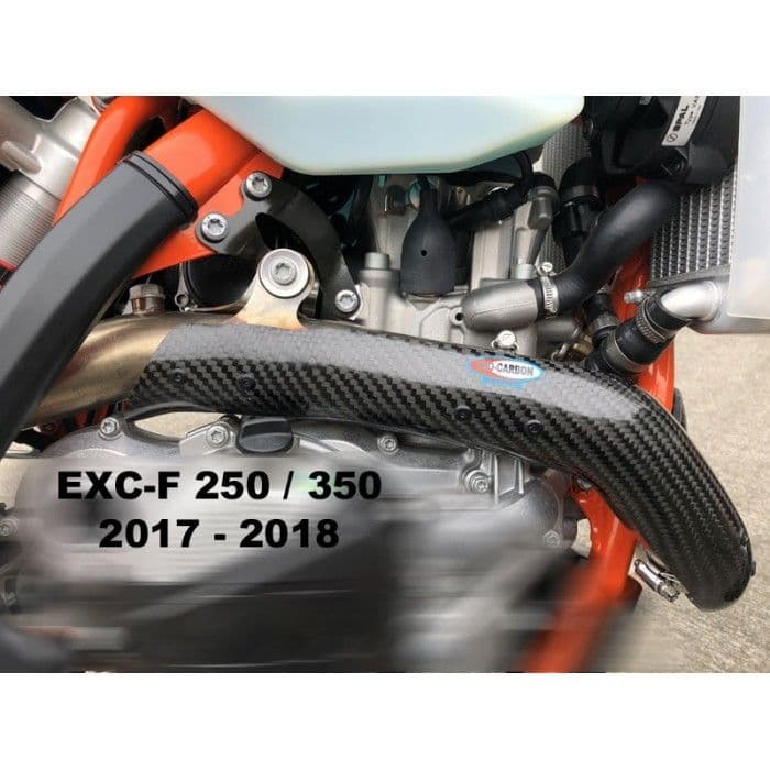 *Pro Carbon Long Uitlaatbeschermer EXC-F 250 / FE250 17-19