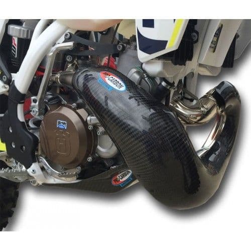 Pro Carbon Exhaust Guard SX250/TC250 19-.. EXC/TE250/30 19