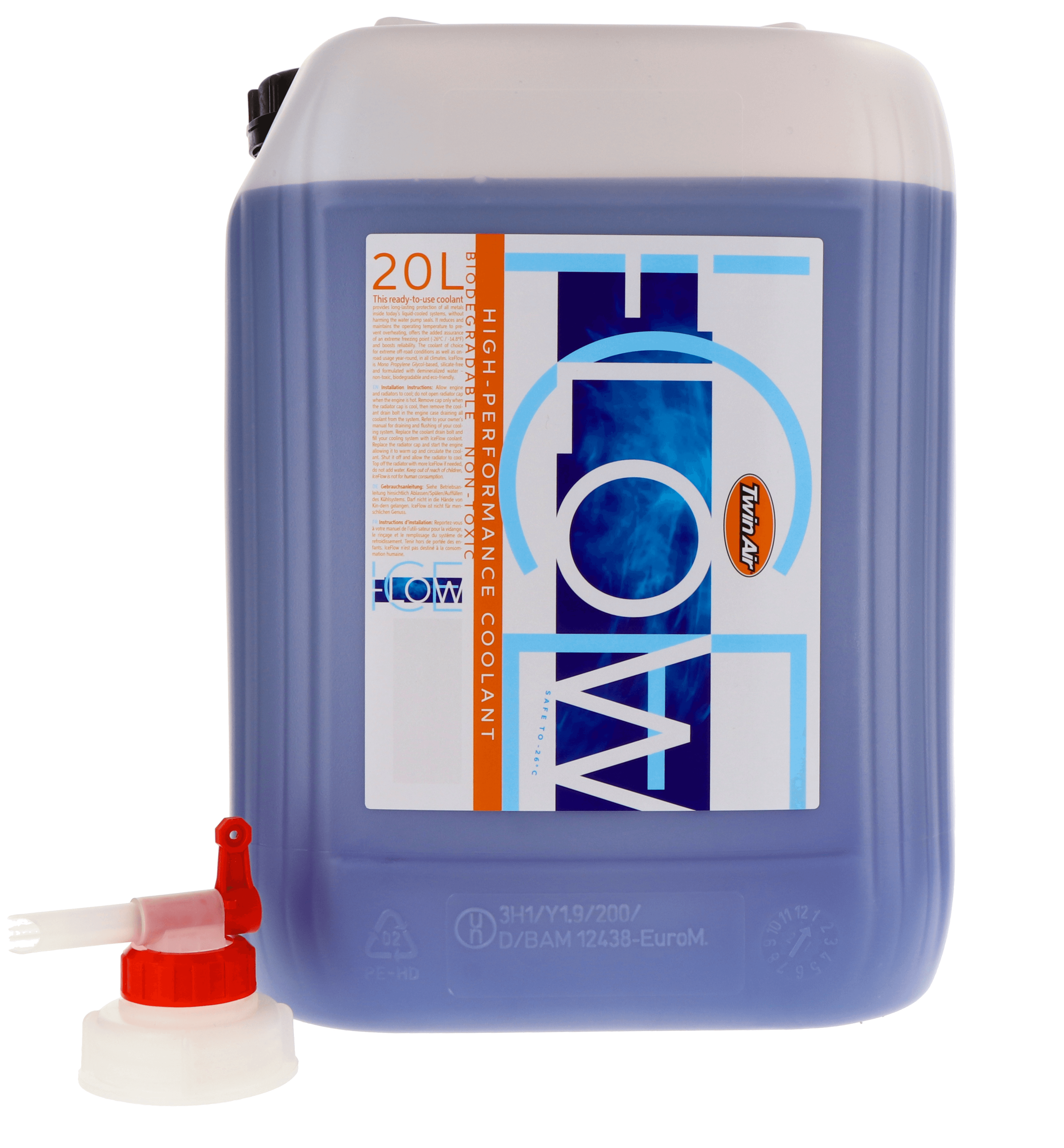 Twin Air Ice Flow High Perform. Coolant - 20 Ltr (met Disp)