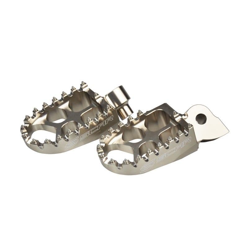 *SCAR Footpegs RMZ250 07-09 RMZ450 05-07 Tit.