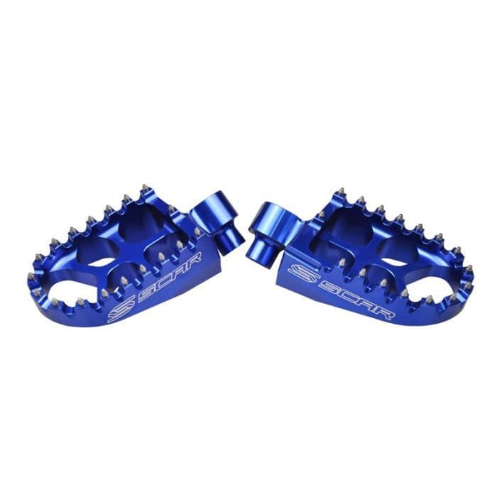 SCAR Footpegs 'Racing' YZ450F 23-.. YZ250F 24-.. Blauw