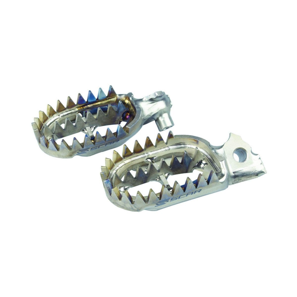 Scar Titanium Footpegs - Kawasaki