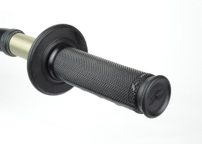 Renthal Grips Ultra-Tacky™ Half Waffle Dual Comp -Schwarz