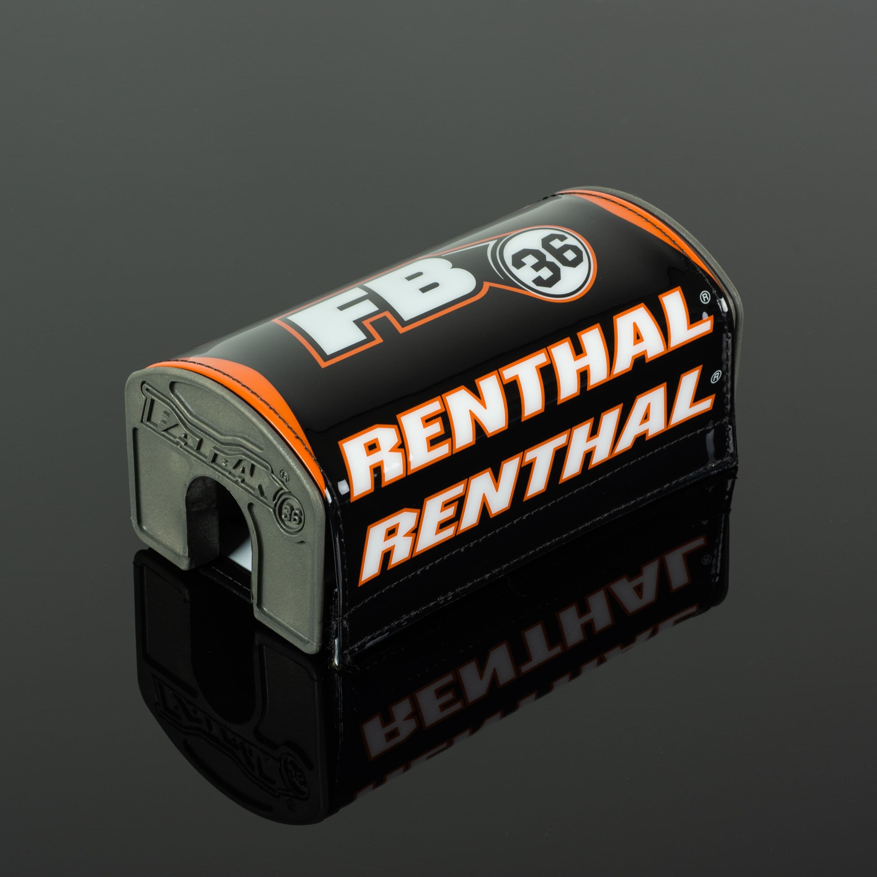 Renthal Fatbar36 Pad Schwarz/Orange/Weiß