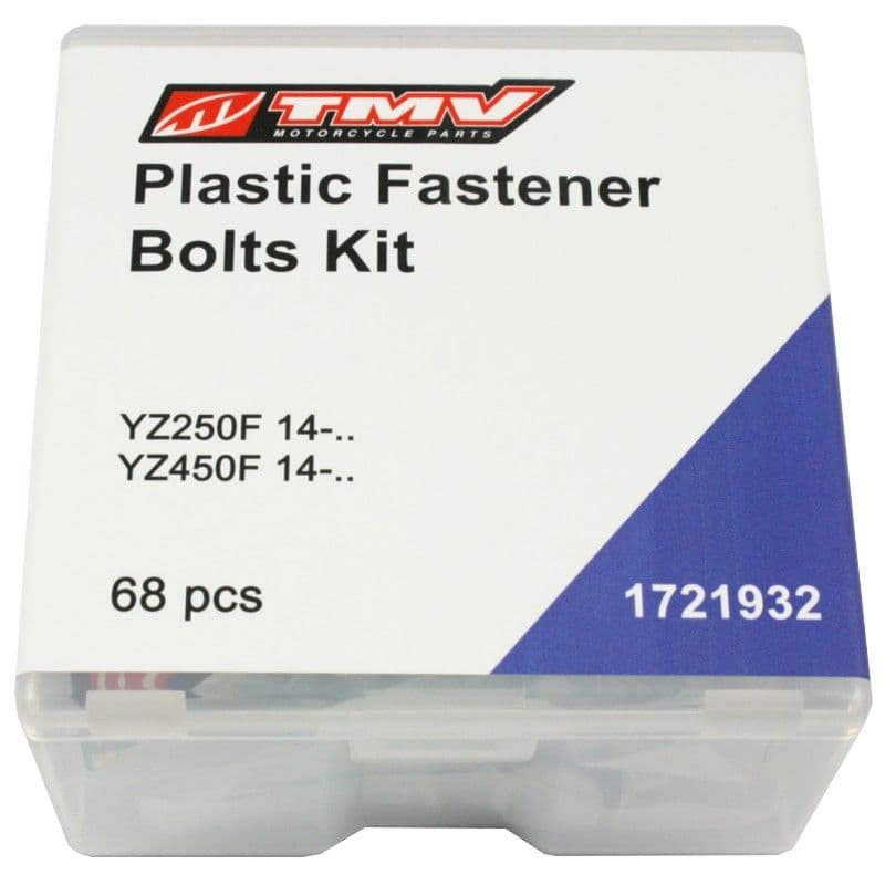 TMV Plastic Fast. Bolt Kit YZ250F 14-18 YZ450F 14-17 (65Pcs)