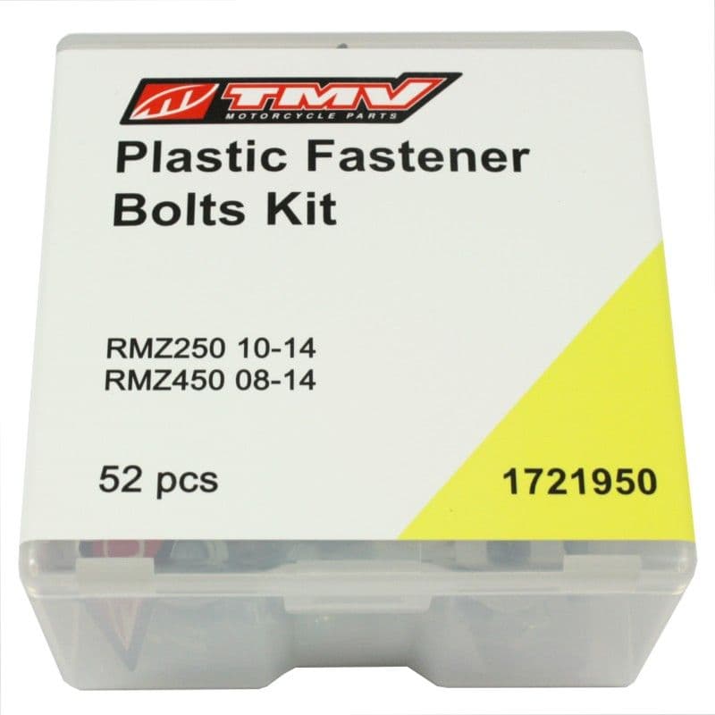 TMV Plastic Fast. Bolt Kit RMZ250 10-14 RMZ450 08-14 (52Pcs)