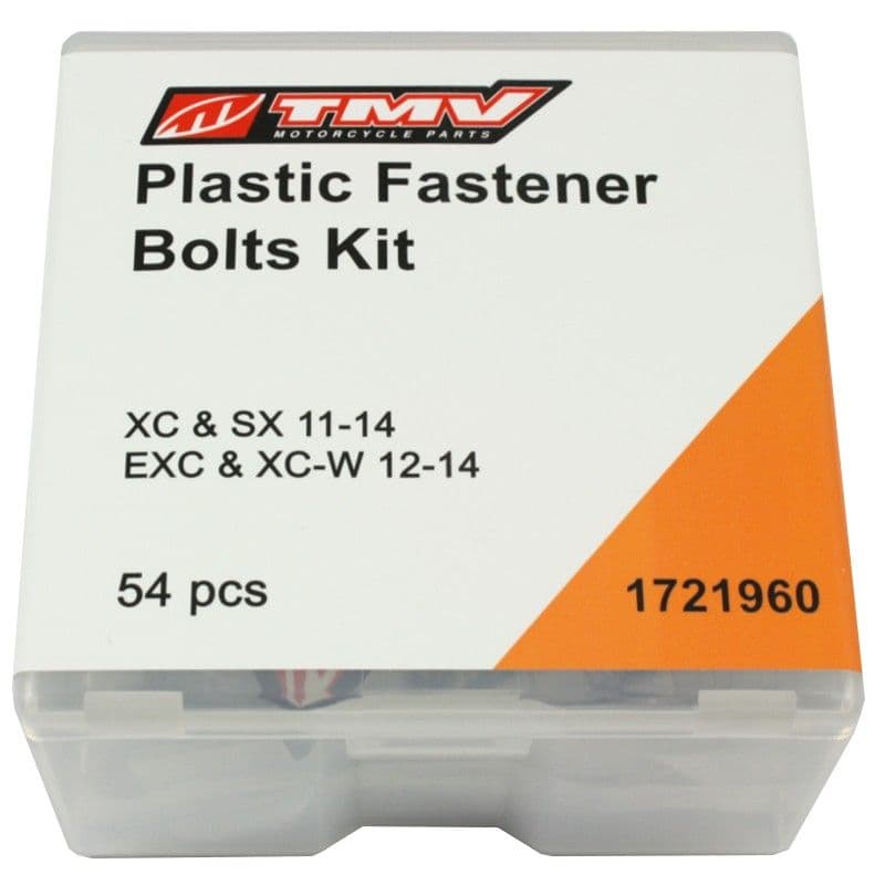 TMV Plastic Fast. Boltkit Past op SX/F 11-15 - 54pcs