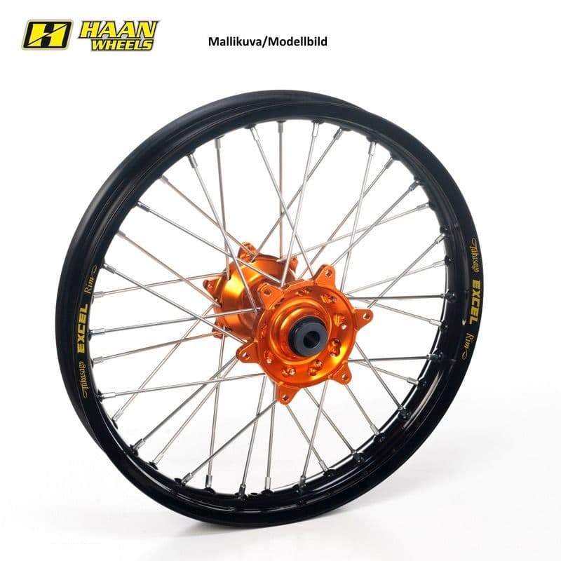 Haan Wh R. Past op SX85 25-.. 16-1,85 Zwart Rim- Oranje Hub
