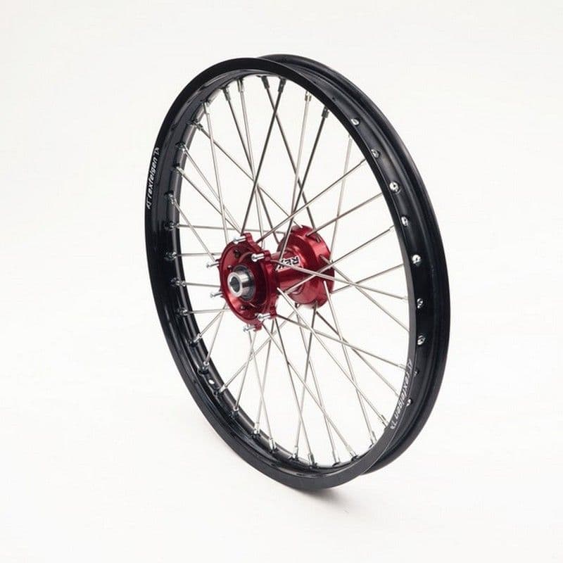 Rex Wheels Voor 21-1,60 CR/CRF 95-.. Zwart Rim/Rood Hub 20MM