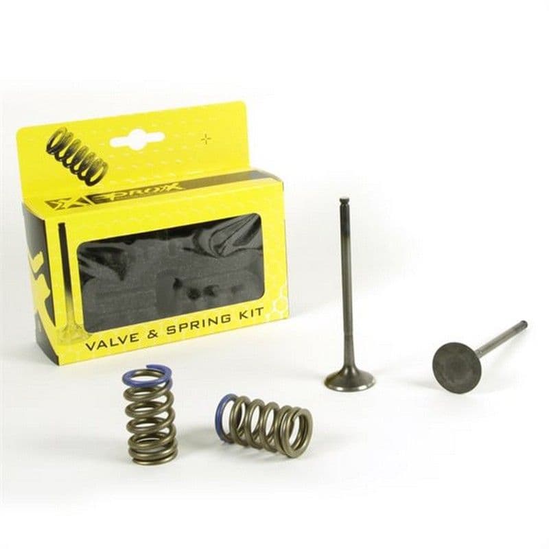 ProX Staal Uitlaatklep/Veer Kit KTM250SX-F/EXC-F '08-12
