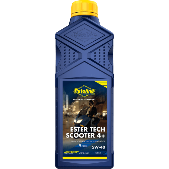 Putoline Ester Tech Scooter 4T+ 5W-40- 1L (12)