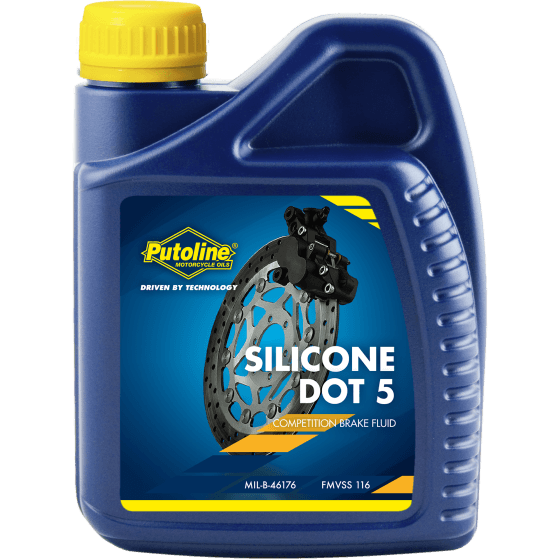 Putoline DOT 5 Silicone Remvloeistof- 500 Ml (12)