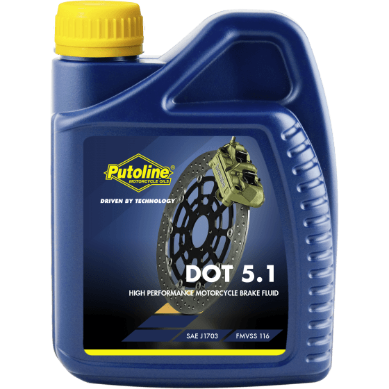 Putoline Brakefluid DOT 5.1- 500 Ml (12)