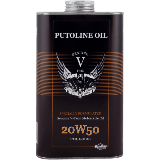 Putoline Genuine V-Twin 20W-50- 1L (6)