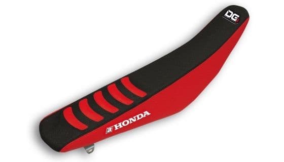 Blackbird DoubleGrip3 Seatc CRF250 18-21 CRF450R 17-20 Zwart/RD