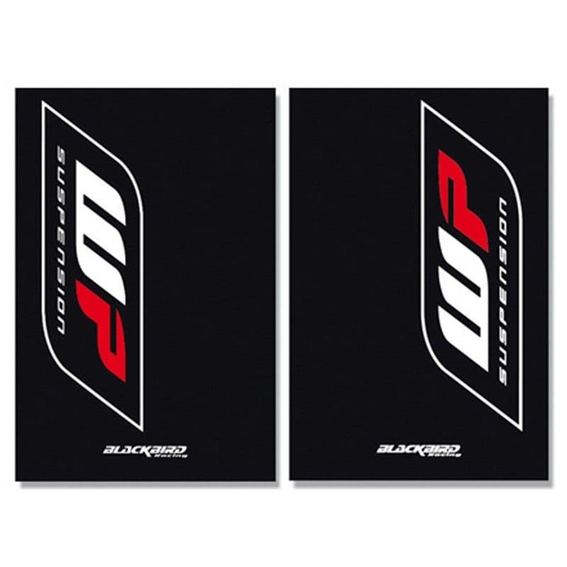 Blackbird Cystall Stickers Zwart WP - 2Pcs