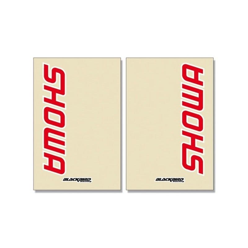 Blackbird Showa Vork Stickers Transparant - 2Pcs