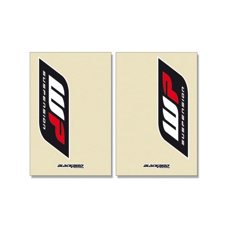 Blackbird WP Vork Stickers Transparant - 2Pcs