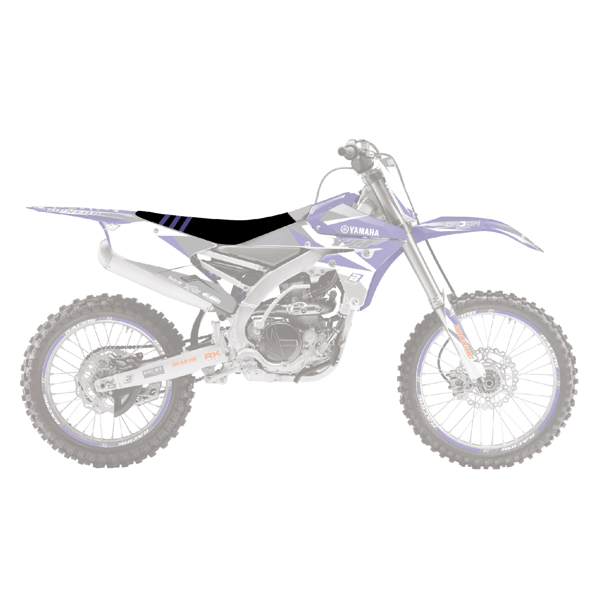 Blackbird Compleet Seat YZ250F 14-18 YZ450F 14-17 +15mm