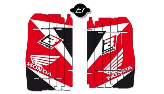 Blackbird Stickers For Radiator Louvers CRF450 09-12