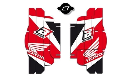 Blackbird Stickers For Radiator Louvers CRF250 04-09