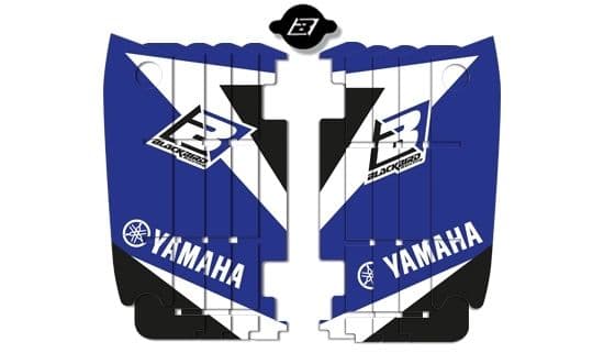 Blackbird Stickers For Radiator Louvers YZF250 10-13