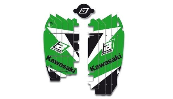 *Blackbird Stickers For Radiator Louvers KXF450 09-15