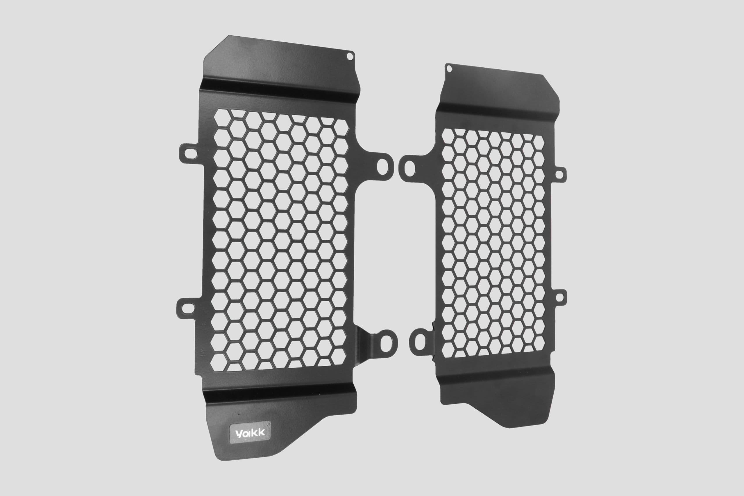 Yakk EXP Radiator Guard Honda CRF1100 Africa Twin (20-) Schwarz