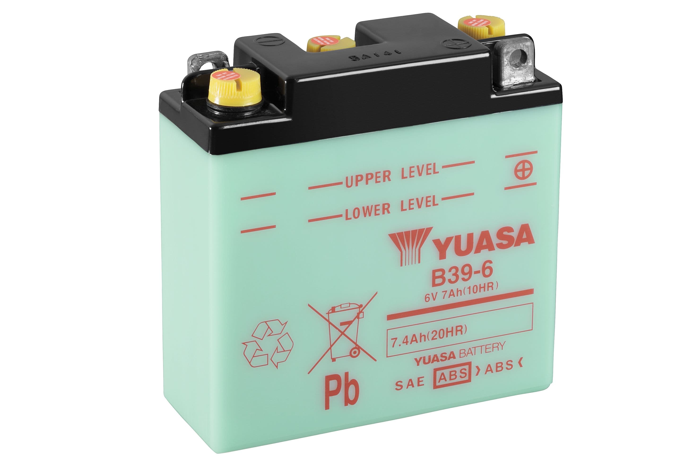 Yuasa Battery, B39-6 (Dc) 6V No Acid Included