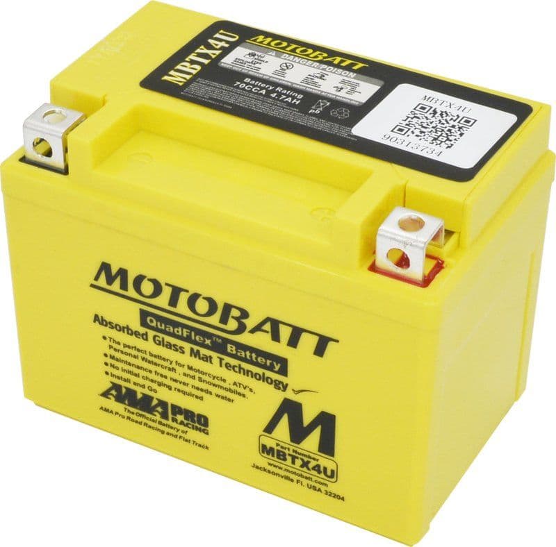 Motobatt MBTX4U Accu