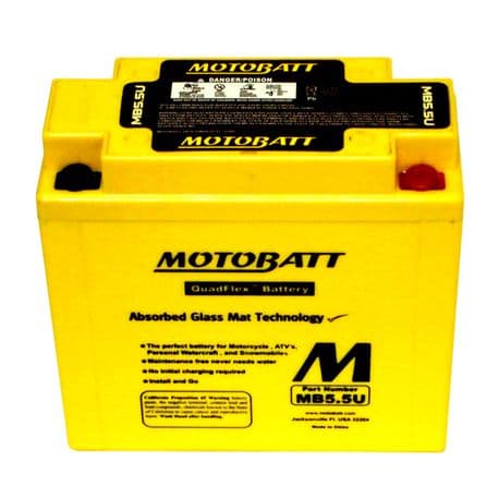 Motobatt MB5.5U Accu