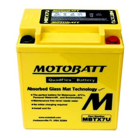 Motobatt MBTX7U Accu