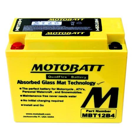 Motobatt MBT12B4 Accu