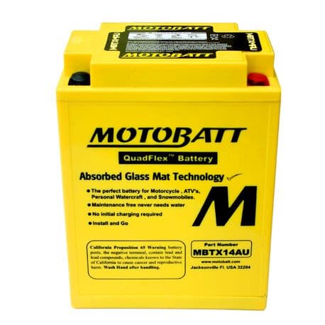 Motobatt MBTX14AU Accu