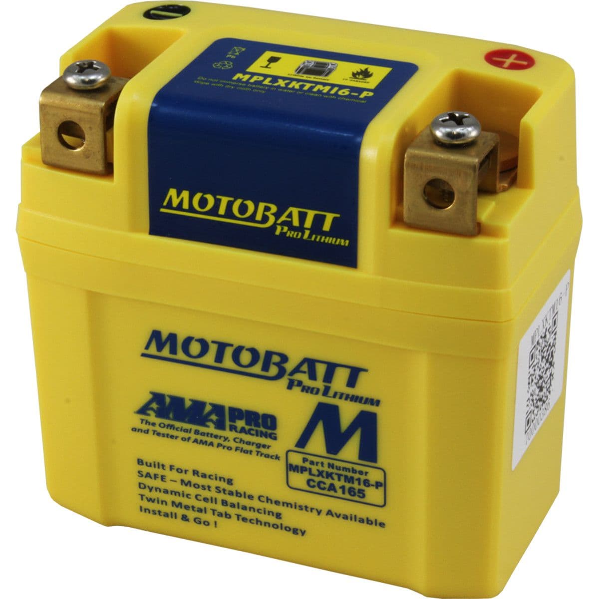 Motobatt Lithium Accu MPLXKTM16-P (C22S)