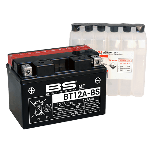 BS Battery BT12A-BS MF (Cp) Maintenance Free