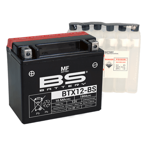 BS Battery BTX12-BS MF (Cp) Maintenance Free