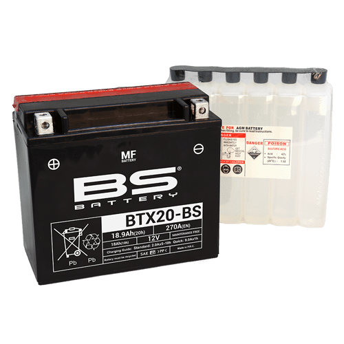 BS Battery BTX20-BS MF (Cp) Maintenance Free