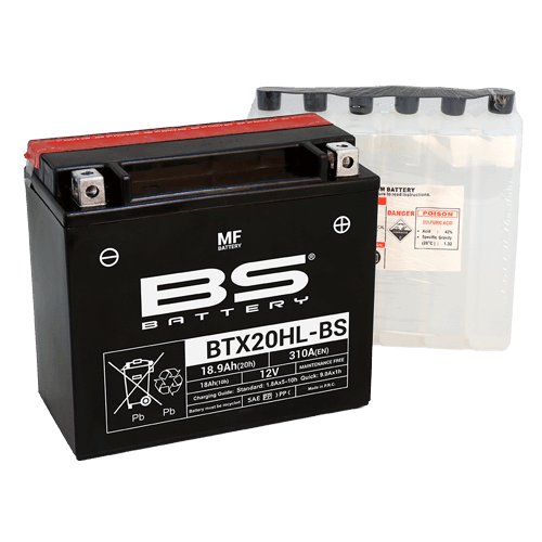 BS Battery BTX20HL-BS MF (Cp) Maintenance Free