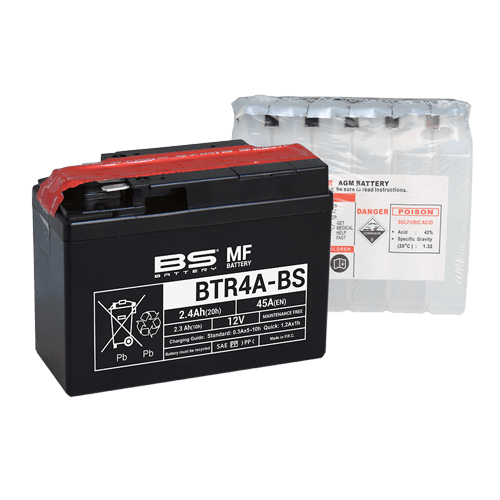 BS Battery BTR4A-BS MF (Cp) Maintenance Free
