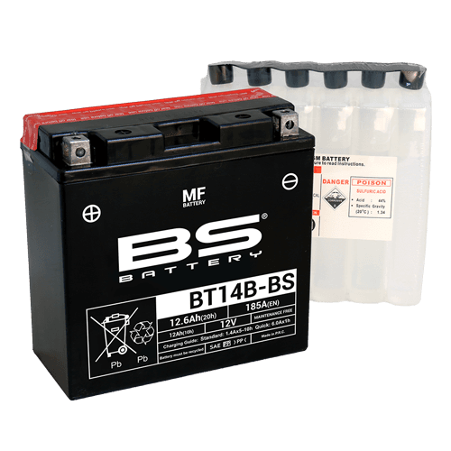 BS Battery BT14B-BS MF (Cp) Maintenance Free